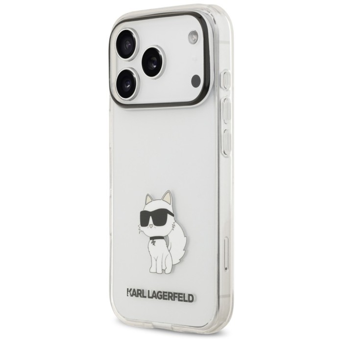 Karl Lagerfeld IML NFT Choupette Case for iPhone 18 Pro / 17 Pro - Transparent