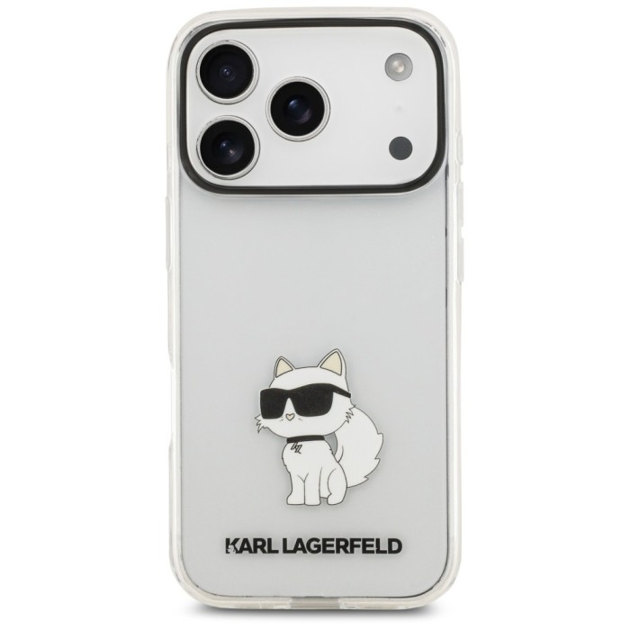 Karl Lagerfeld IML NFT Choupette Case for iPhone 18 Pro / 17 Pro - Transparent