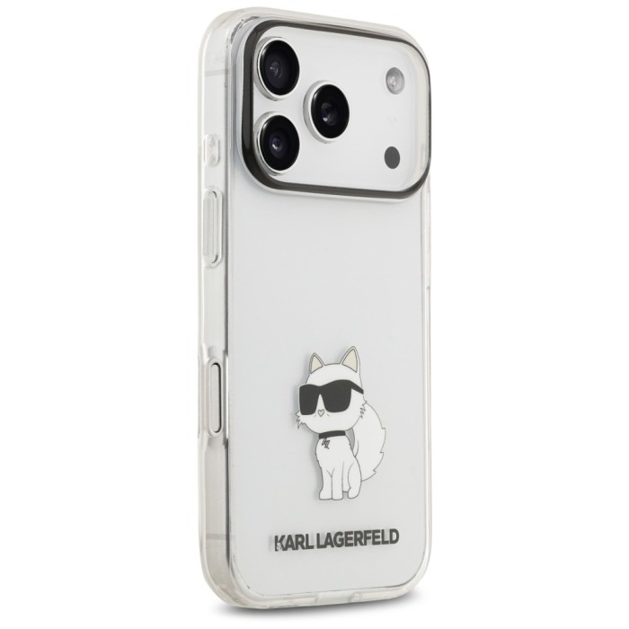Karl Lagerfeld IML NFT Choupette Case for iPhone 18 Pro / 17 Pro - Transparent
