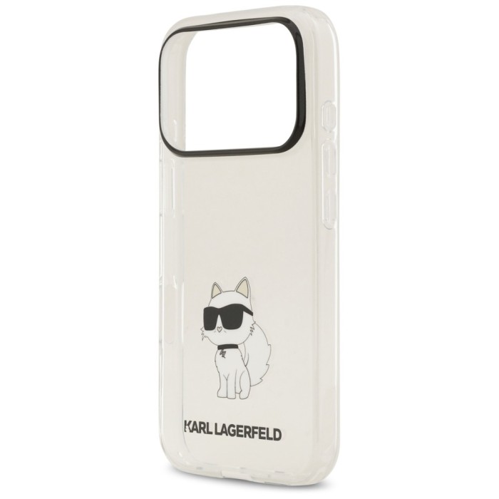 Karl Lagerfeld IML NFT Choupette Case for iPhone 18 Pro / 17 Pro - Transparent