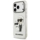 Karl Lagerfeld IML NFT Glitter Karl&amp;amp;Choupette Case for iPhone 18 Pro / 17 Pro - Transparent