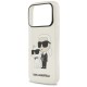Karl Lagerfeld IML NFT Glitter Karl&amp;amp;Choupette Case for iPhone 18 Pro / 17 Pro - Transparent
