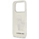 Karl Lagerfeld IML NFT Glitter Karl&amp;amp;Choupette Case for iPhone 18 Pro / 17 Pro - Transparent