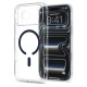 Spigen Ultra Hybrid MagSafe Case for iPhone 18 Pro / 17 Pro - Clear Navy Blue
