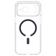 Spigen Ultra Hybrid MagSafe Case for iPhone 18 Pro / 17 Pro - Clear Navy Blue