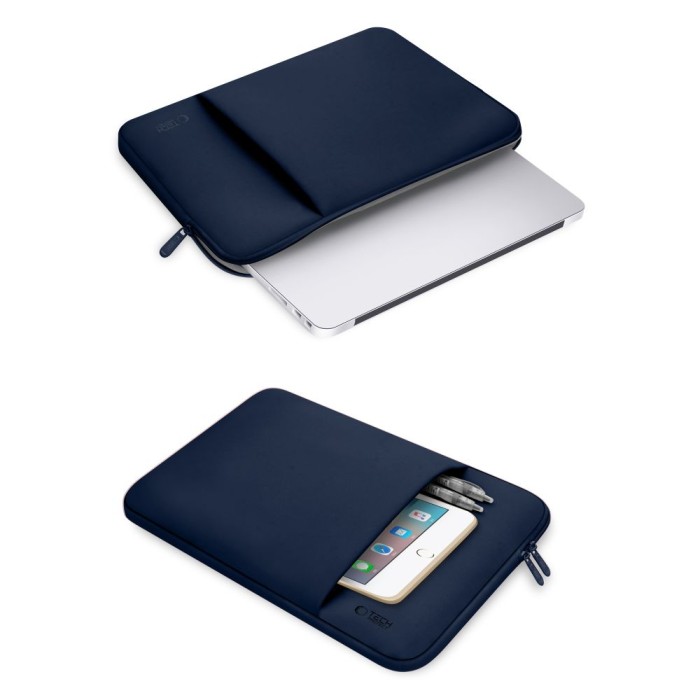 Tech-Protect Neoprene Laptop Case 15-16" - Navy Blue