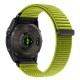 Tech-Protect NylonLoop Band for Garmin Fenix 5 / 6 / 6 Pro / 7 / 8 / 8 Pro / 9 / 9 Pro (47 mm) - lime