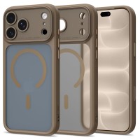 Tech-Protect MagPeak MagSafe CC Case for iPhone 18 Pro / 17 Pro - matte beige