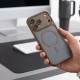 Tech-Protect MagPeak MagSafe CC Case for iPhone 18 Pro / 17 Pro - matte beige