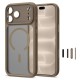 Tech-Protect MagPeak MagSafe CC Case for iPhone 18 Pro Max / 17 Pro Max - Matte Beige