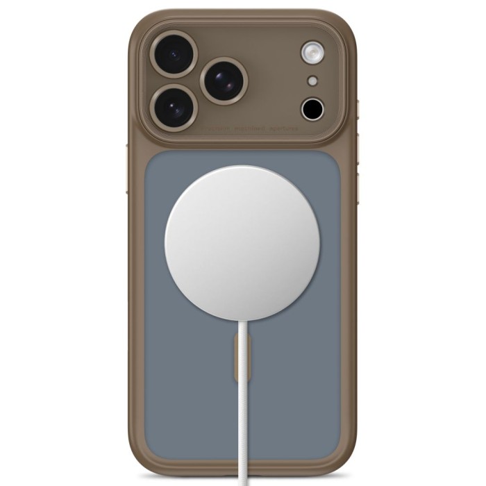 Tech-Protect MagPeak MagSafe CC Case for iPhone 18 Pro Max / 17 Pro Max - Matte Beige