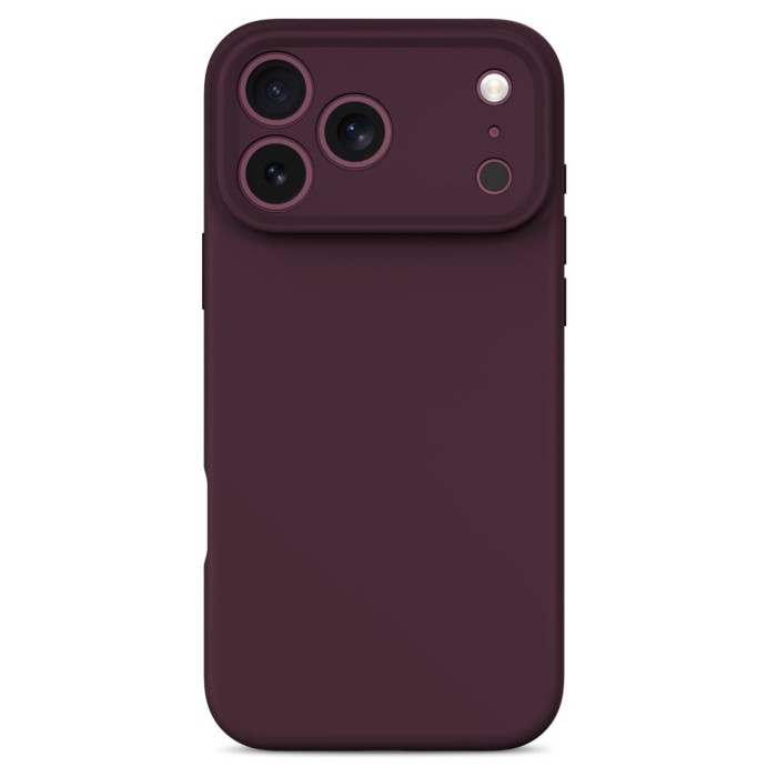 Tech-Protect Silicone MagSafe Case for iPhone 18 Pro / 17 Pro - Burgundy