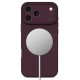 Tech-Protect Silicone MagSafe Case for iPhone 18 Pro / 17 Pro - Burgundy