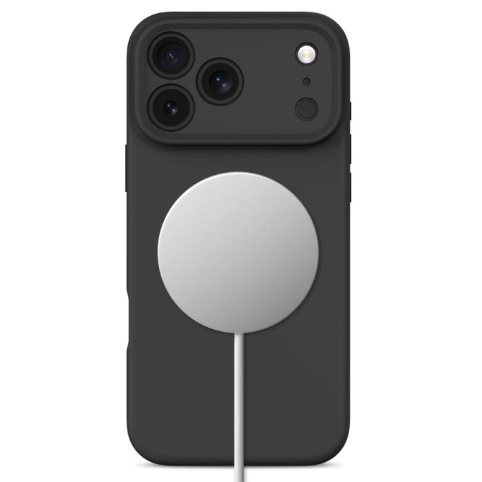 Tech-Protect Silicone MagSafe Case for iPhone 18 Pro / 17 Pro - black