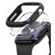 Ringke Slim Clear &amp; Matte Black 2-Pack Case for Apple Watch 12 (46 mm)