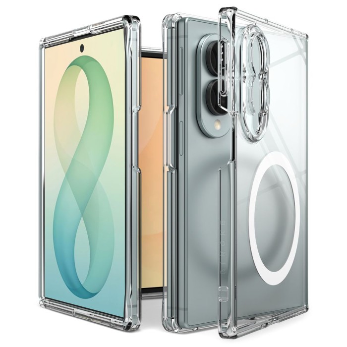 Ringke Fusion Magnetic Magsafe Case for Samsung Galaxy Z Fold 8 - clear
