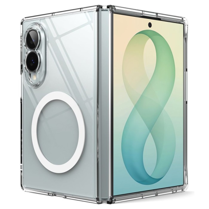 Ringke Fusion Magnetic Magsafe Case for Samsung Galaxy Z Fold 8 - clear
