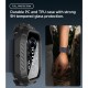 Spigen Lock Fit case + Spigen Tempered Glass screen protector set for Apple Watch Ultra (49 mm) - matte black