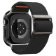 Spigen Thin Fit case + Spigen Lite Fit Ultra band set for Apple Watch (46 mm) - black