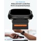 Spigen Thin Fit case + Spigen Lite Fit Ultra band set for Apple Watch (46 mm) - black