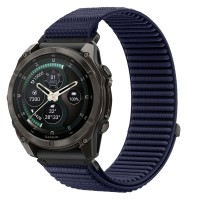 Tech-Protect NylonLoop Band for Garmin Fenix 5 / 6 / 6 Pro / 7 / 8 / 8 Pro / 9 / 9 Pro (47mm) - navy blue
