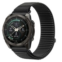 Tech-Protect NylonLoop Band for Garmin Fenix 5 / 6 / 6 Pro / 7 / 8 / 8 Pro / 9 / 9 Pro (47mm) - black