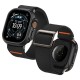 Spigen Thin Fit case + Spigen Lite Fit Ultra band set for Apple Watch Ultra (49 mm) - matte black