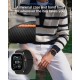 Spigen Thin Fit case + Spigen Lite Fit Ultra band set for Apple Watch Ultra (49 mm) - matte black