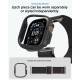 Spigen Thin Fit case + Spigen Lite Fit Ultra band set for Apple Watch Ultra (49 mm) - matte black
