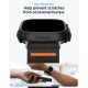 Spigen Thin Fit case + Spigen Lite Fit Ultra band set for Apple Watch Ultra (49 mm) - matte black