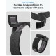 Spigen Rugged Armor case + Spigen Athlex Air band set for Apple Watch Ultra (49 mm) - black-grey