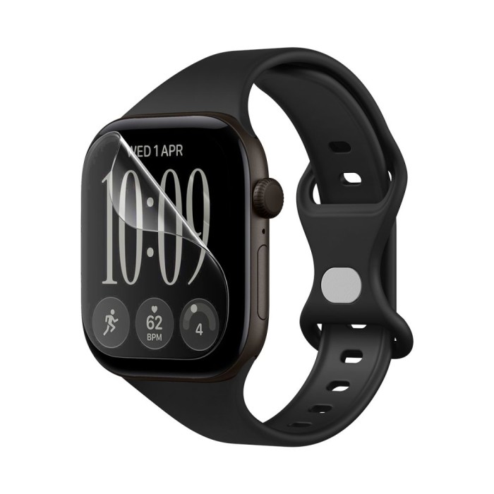 Spigen Elite Shield EZ Fit 2-Pack Hydrogel Film for Apple Watch 12 (42 mm)