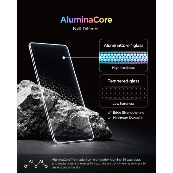 Spigen Glas.tR EZ Fit Pro HD Tempered Glass for Samsung Galaxy Tab S12+ 12.6"