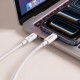 Tech-Protect Ultraboost Lite USB-C / USB-C 60W / 3A 50 cm Cable - White