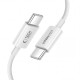 Tech-Protect Ultraboost Lite USB-C / USB-C 60W / 3A 300 cm Cable - white