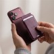 Tech-Protect MagWallet Stand MagSafe Magnetic Phone Wallet - Burgundy