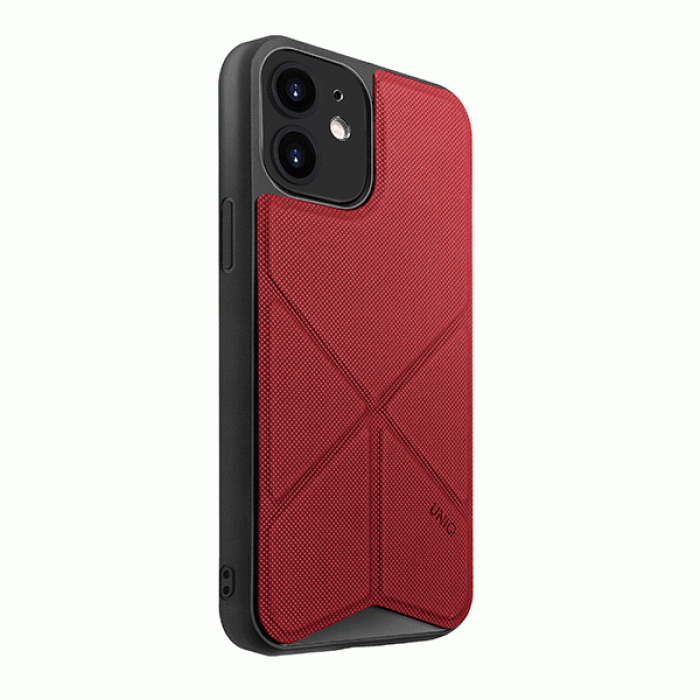 Uniq Transforma case for iPhone 12 mini - red