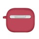 Uniq Nexo case for AirPods 3 + Ear Hooks Silicone - red