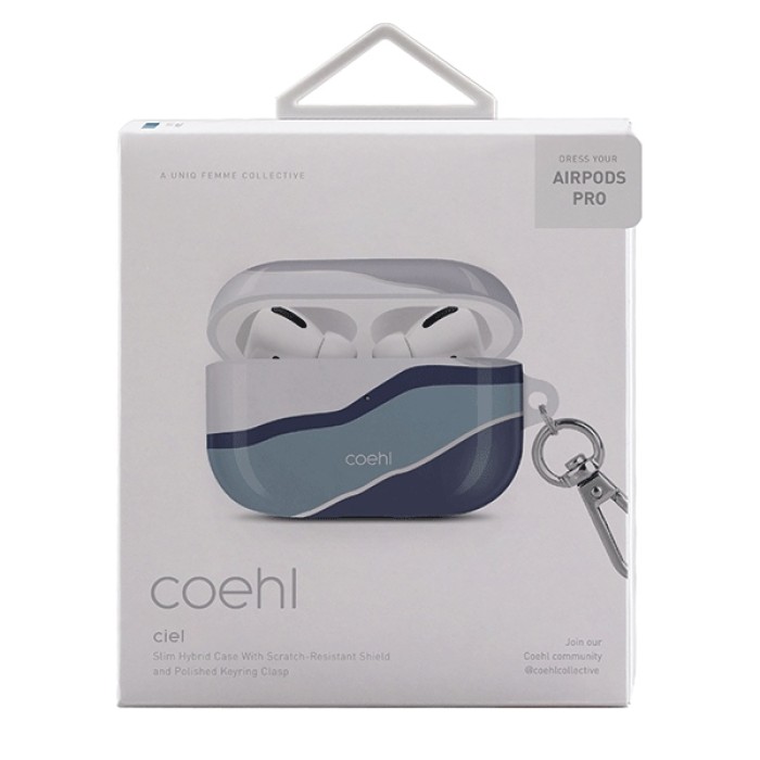 Uniq Coehl Ciel case for AirPods Pro - blue