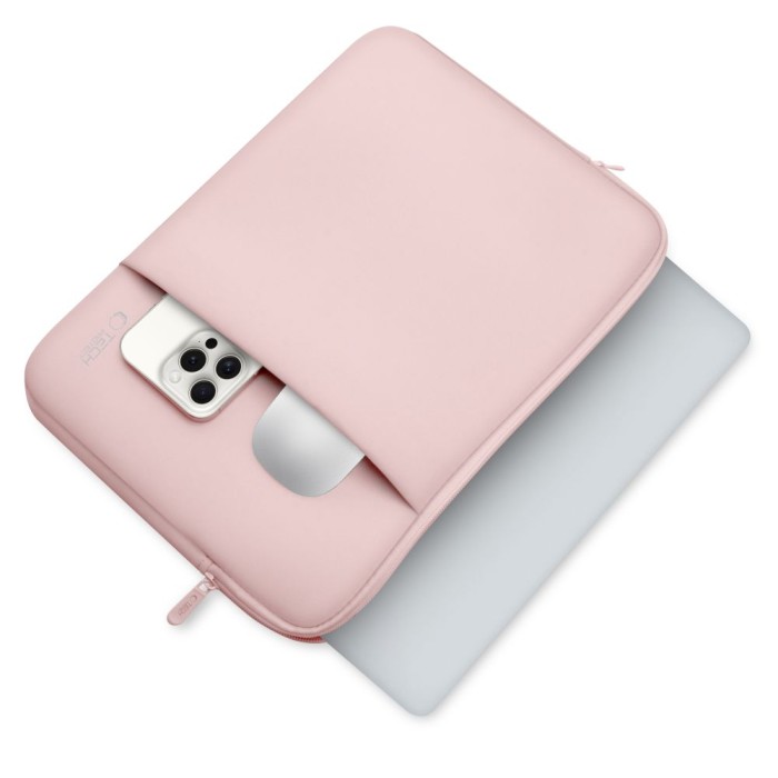 Tech-Protect Neoprene Laptop Case 13" - Pink