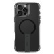 Uniq Eleva with Vertica Stand Case for iPhone 16 Pro Max - Black