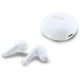 Guess Flat Classic Logo Electroplated TWS Headphones - White