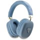 Guess Triangle Logo 4G Bluetooth Over-Ear Headphones - Blue