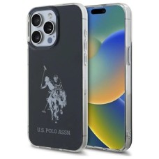 US Polo USHCP15XTPUHRBK iPhone 15 Pro Max 6.7" black/black Shiny Big Logo