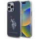 US Polo USHCP15XTPUHRBV iPhone 15 Pro Max 6.7" blue/blue Shiny Big Logo