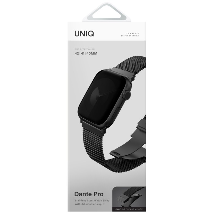 Uniq Dante Pro Apple Watch Strap 40/41/42mm Stainless Steel - Graphite
