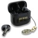 Guess Glossy Effect Printed Classic Logo &amp;amp; Charm TWS headphones - black