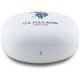 TWS US Polo DH Logo Bluetooth Headphones - White