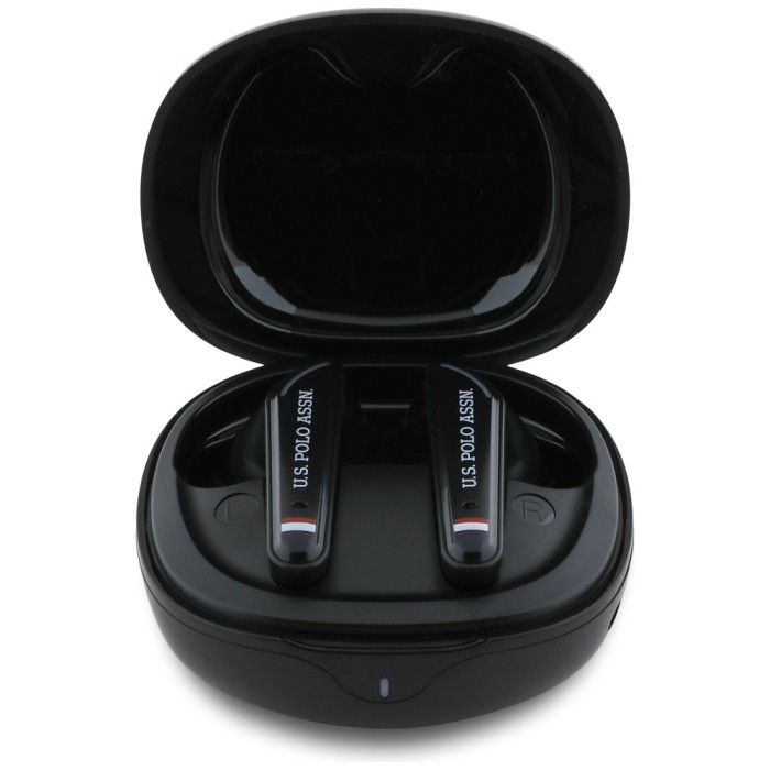 TWS US Polo DH Logo Bluetooth Headphones - Black