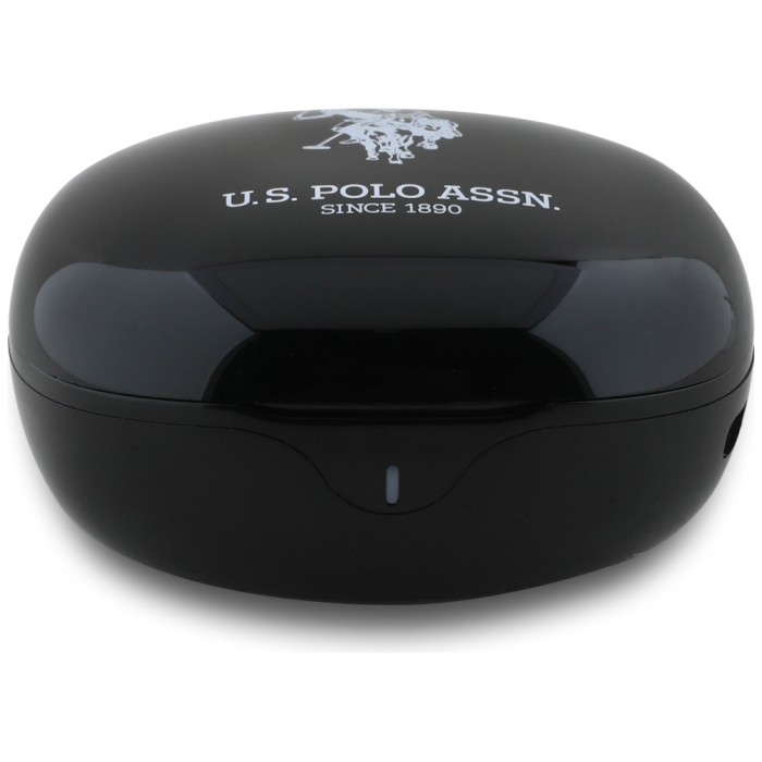 TWS US Polo DH Logo Bluetooth Headphones - Black